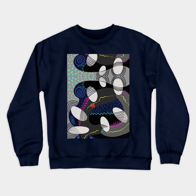 Yin Yang Crewneck Sweatshirt by nelateni